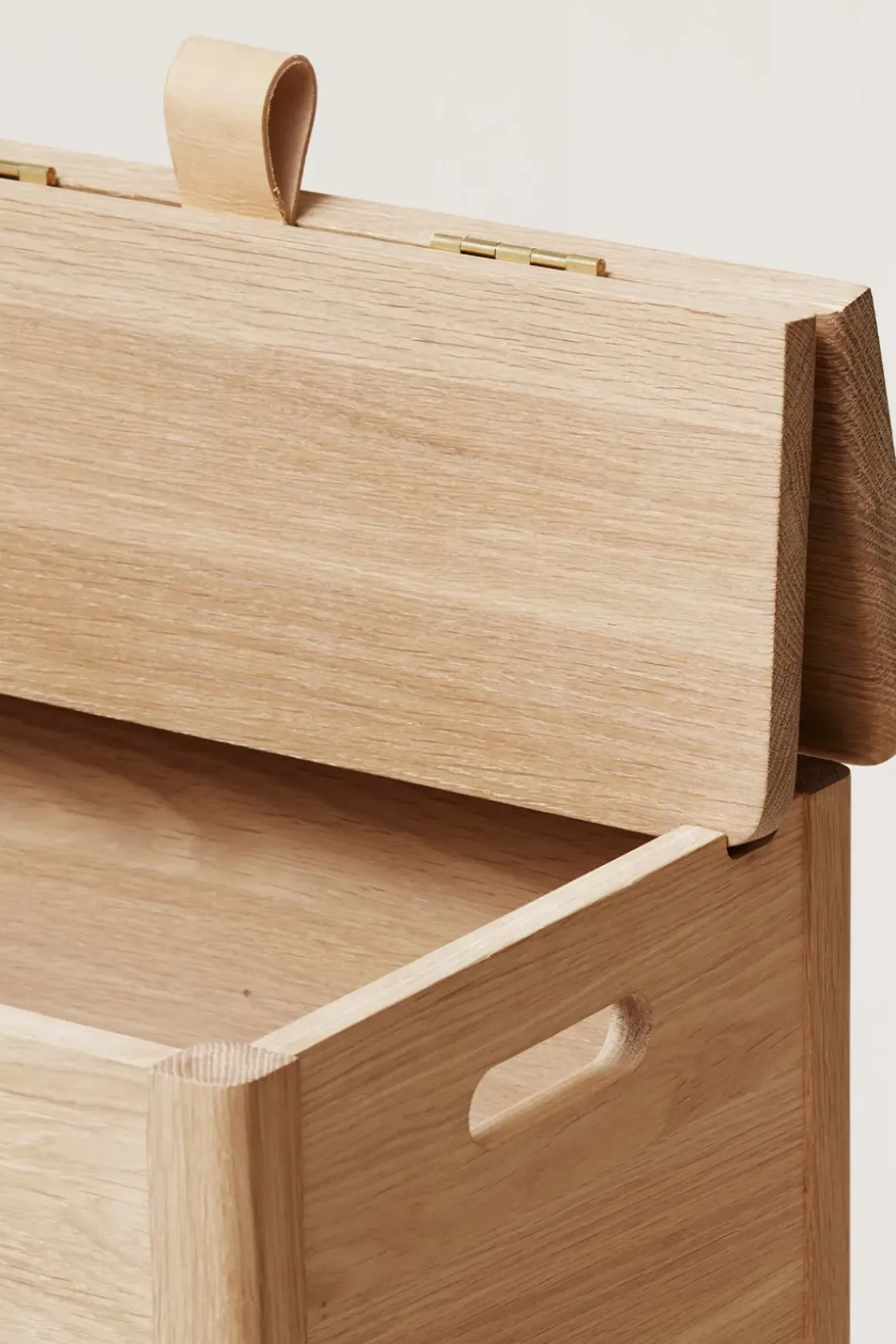 Skittentøyskurv - A Line Laundry Box Hvitoljet Eik