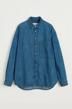 Skjorte - Lynette Denim Iceberg