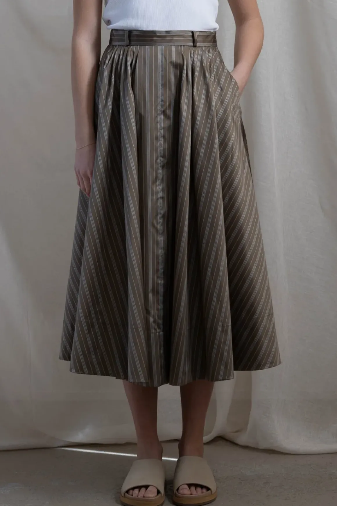 Skjørt - Novo Stripe Silk Tech
