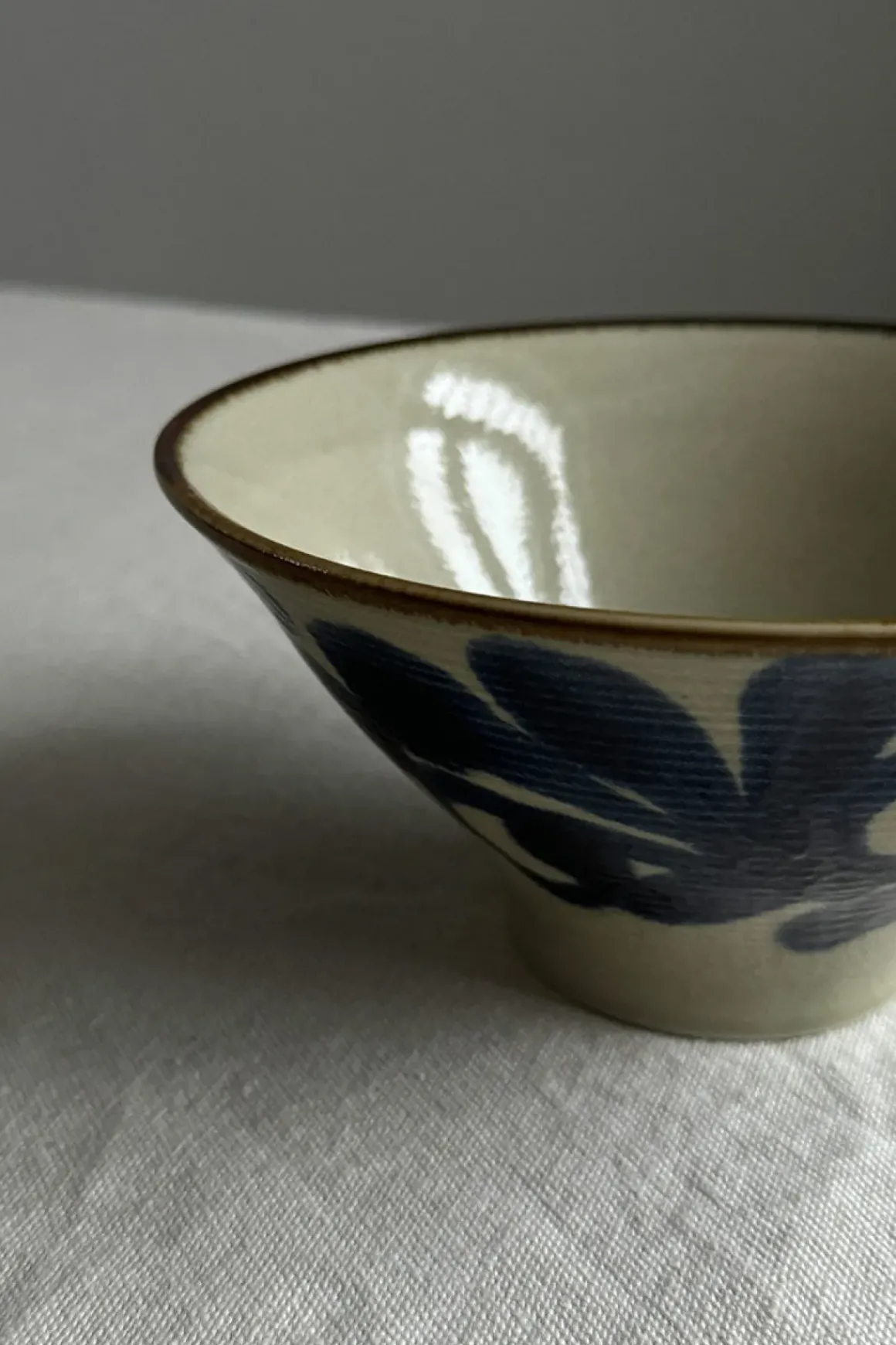 Skål - Japansk Keramikk Fleur Bleu