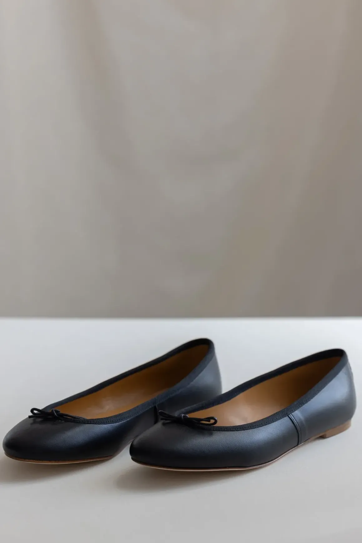 Sko - Ballerina Capri Nappa Nero