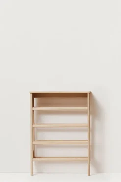 Skohylle - A Line Shoerack 72 Hvitoljet Eik