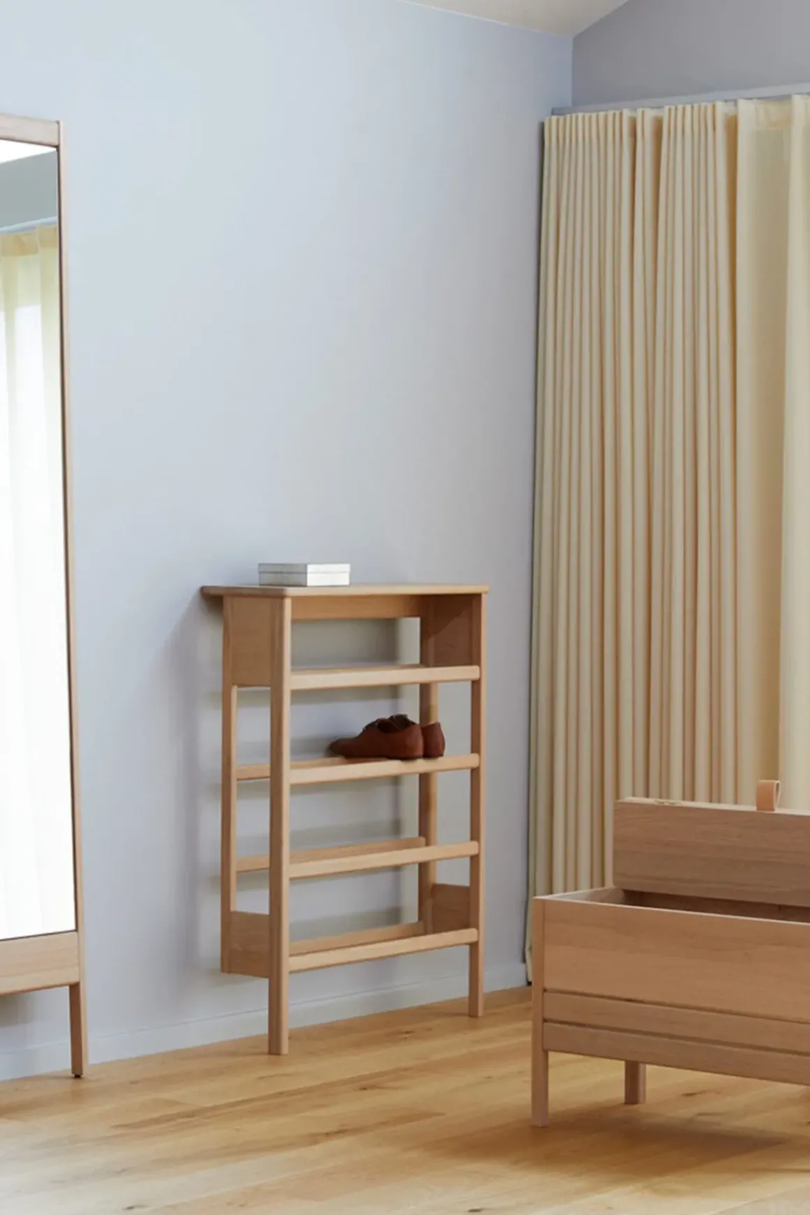 Skohylle - A Line Shoerack 72 Oljet Eik