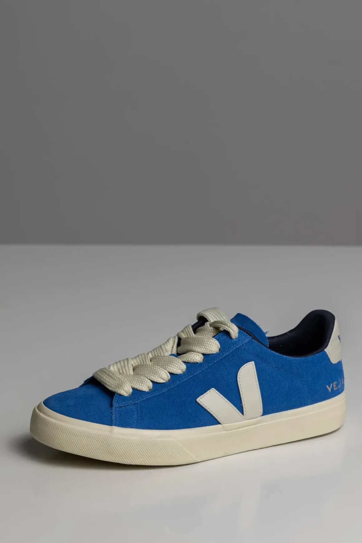 Sko - Sneakers Campo Bold Suede Indigo Pierre