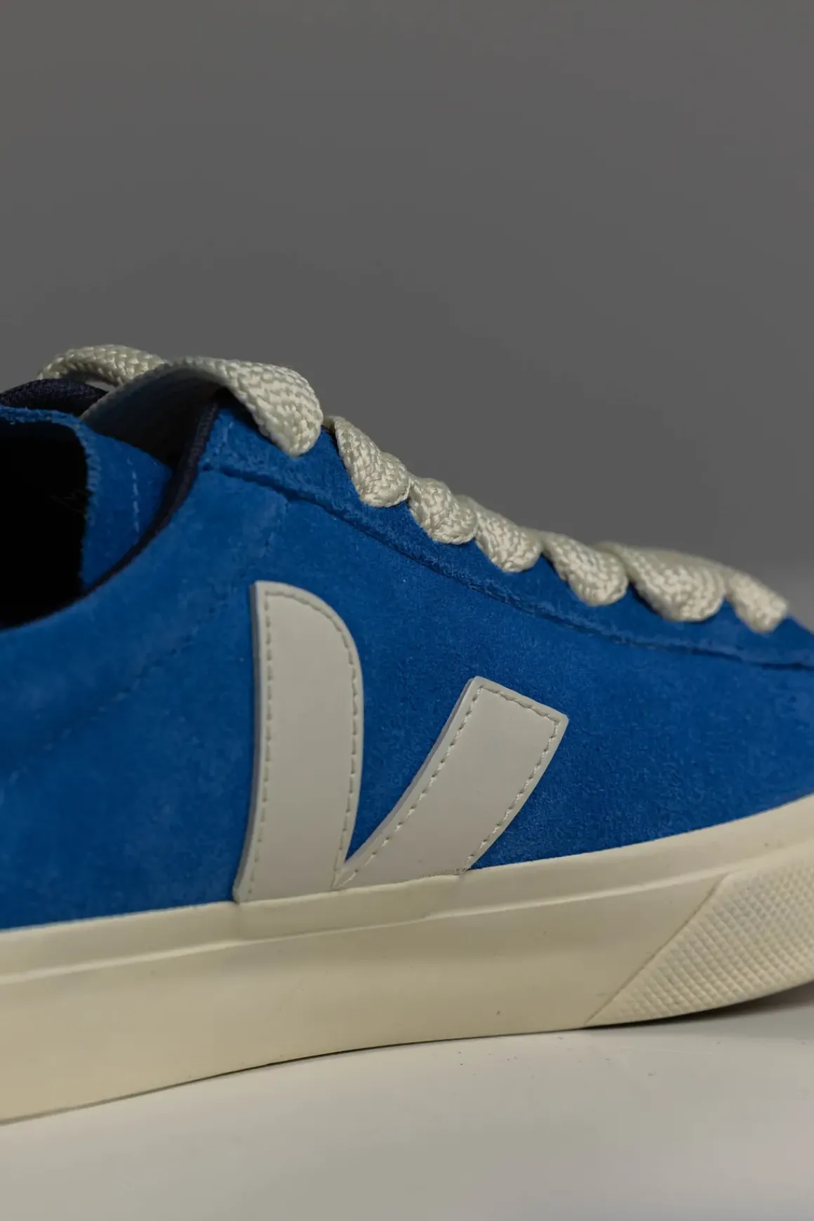 Sko - Sneakers Campo Bold Suede Indigo Pierre