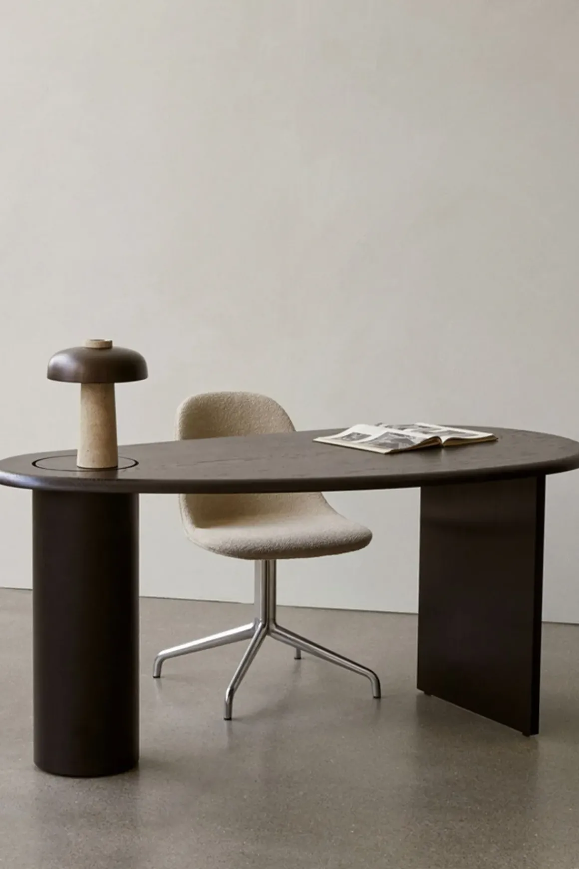Skrivebord - Eclipse Desk, Dark Oiled Oak