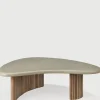 Sofabord - Boomerang Outdoor L90cm Concrete/Teak