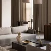 Sofabord - Plinth Low 60x100xh27cm Grey Kendzo Marble