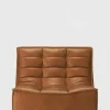 Sofa - N701 1-seter Brun Skinn