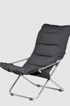 Solstol - Fiesta Soft m/Pute Antrasitt
