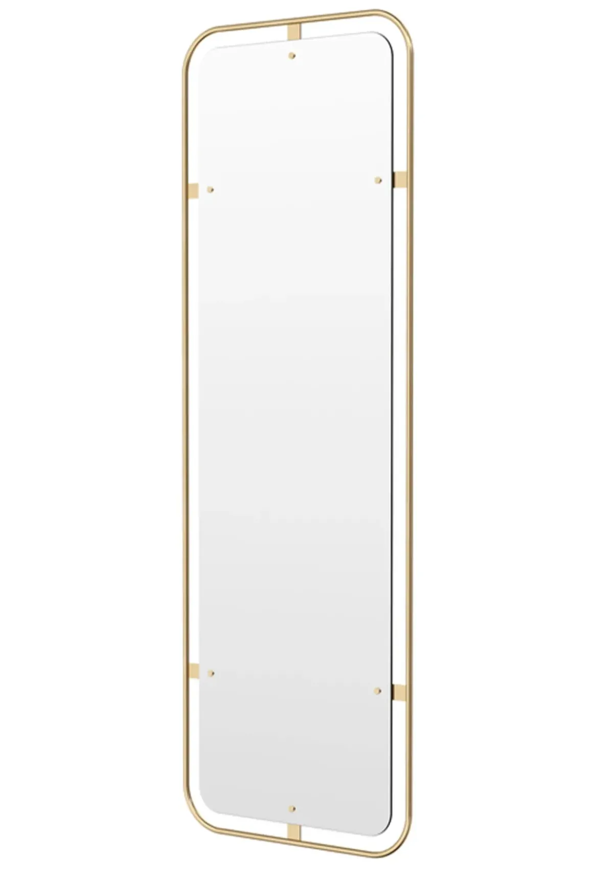 Speil - Nimbus Rectangular b53,4xH158,4cm Polished Brass