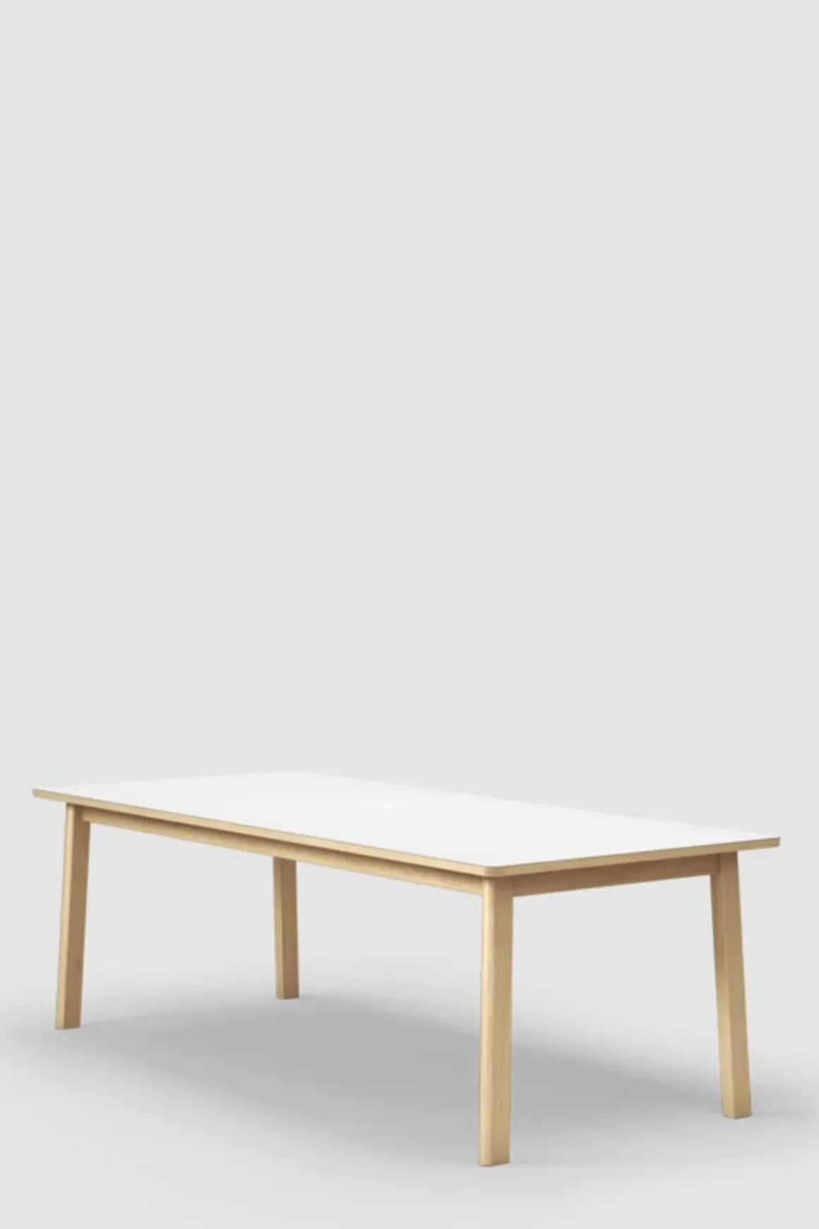 Spisebord - Ana 6490 Såpet Eik/Hvit Laminat