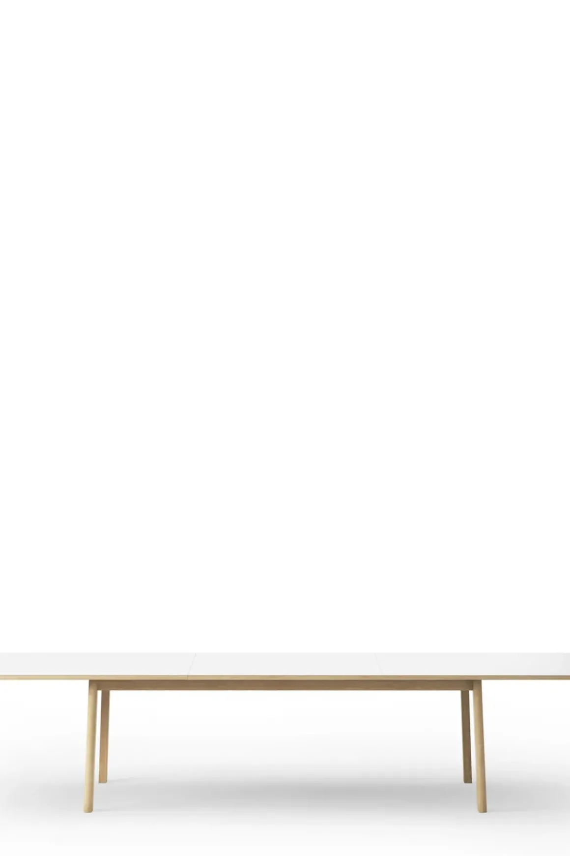Spisebord - Ana 6490 Såpet Eik/Hvit Laminat