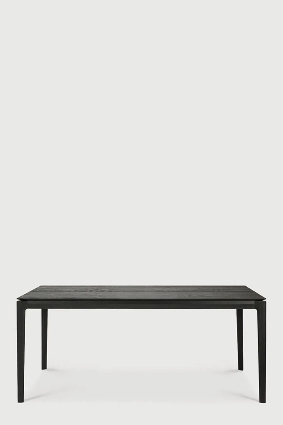 Spisebord - Bok m/Ileggsplate 180/280x100xH76cm Sort Eik