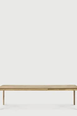 Spisebord - Bok m/Ileggsplate 180/280x100xH76cm Eik
