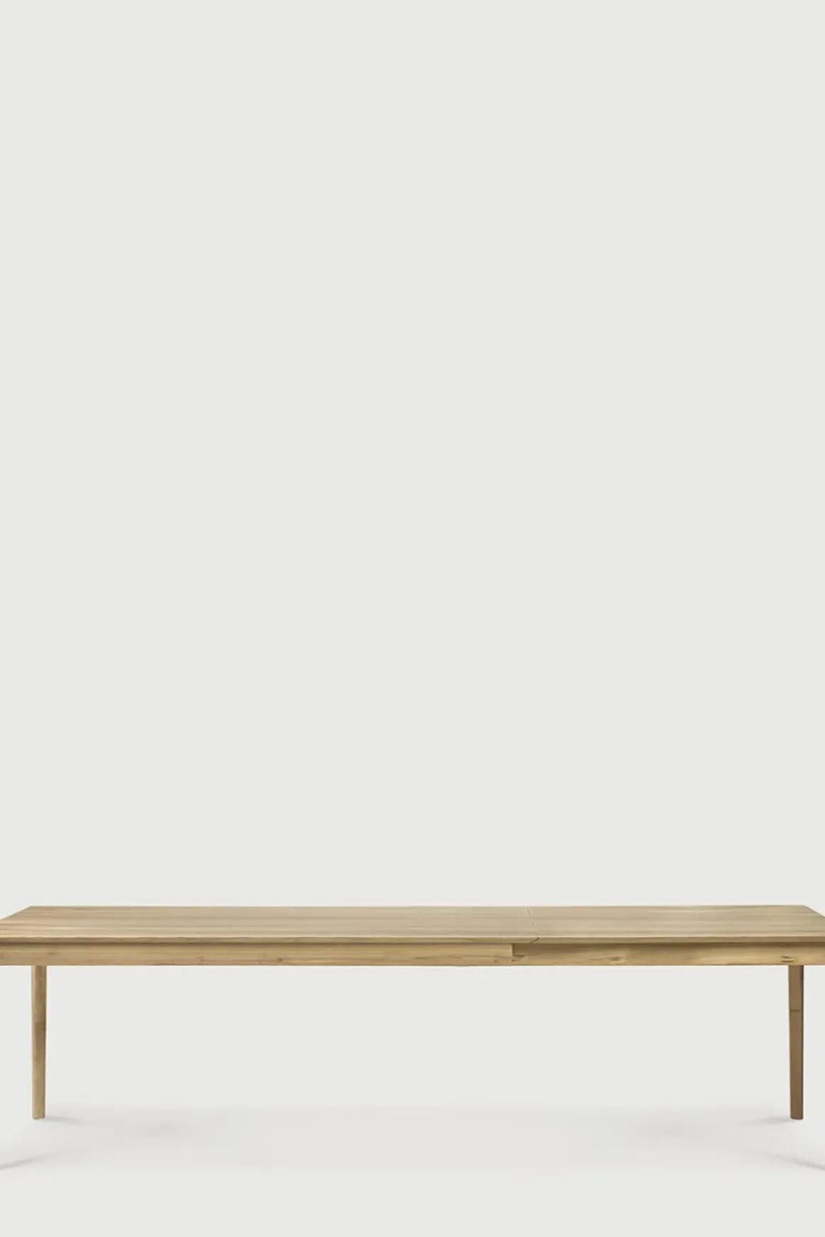 Spisebord - Bok m/Ileggsplate 180/280x100xH76cm Eik