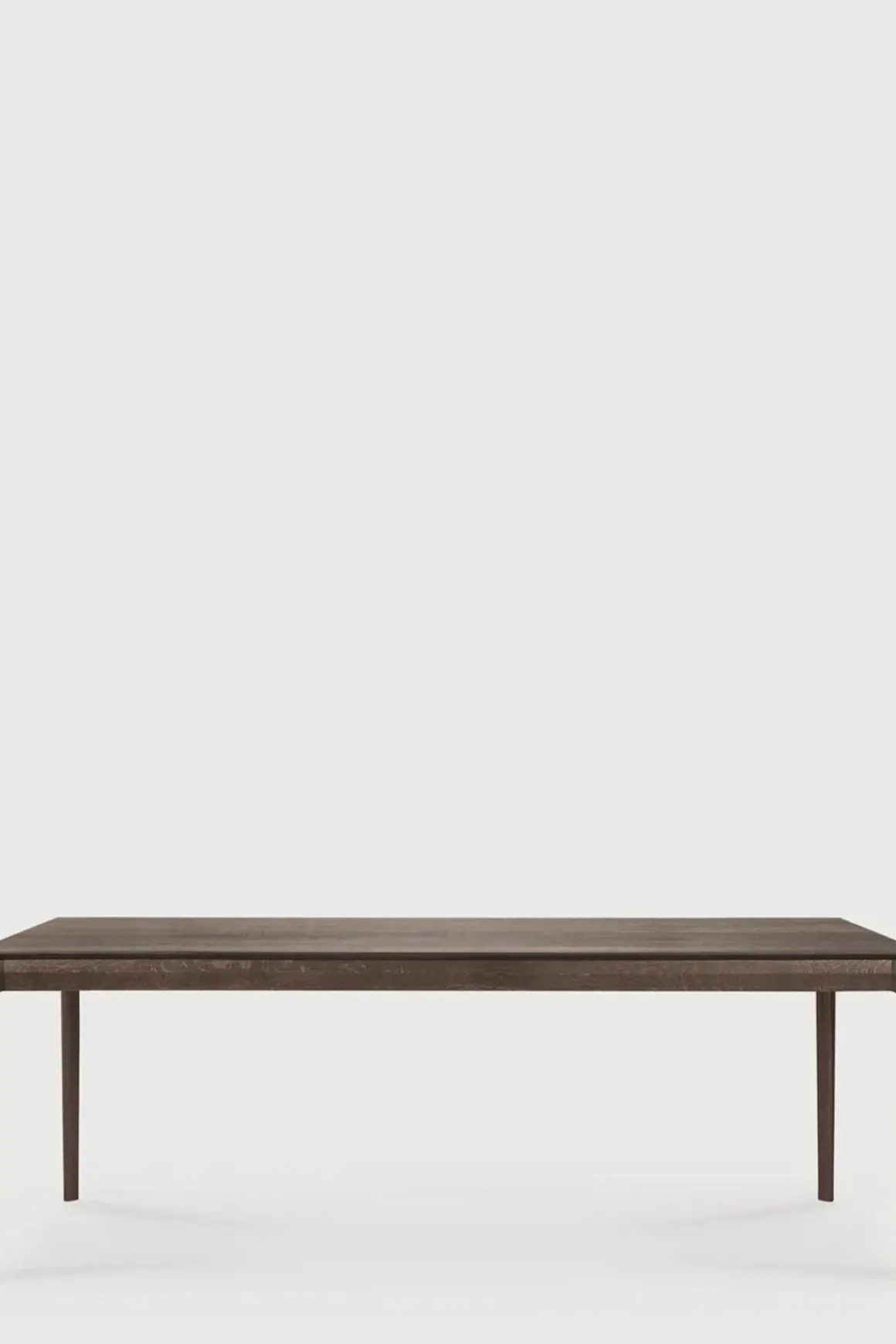 Spisebord - Bok 220x95xh76cm Brown Varnished Oak