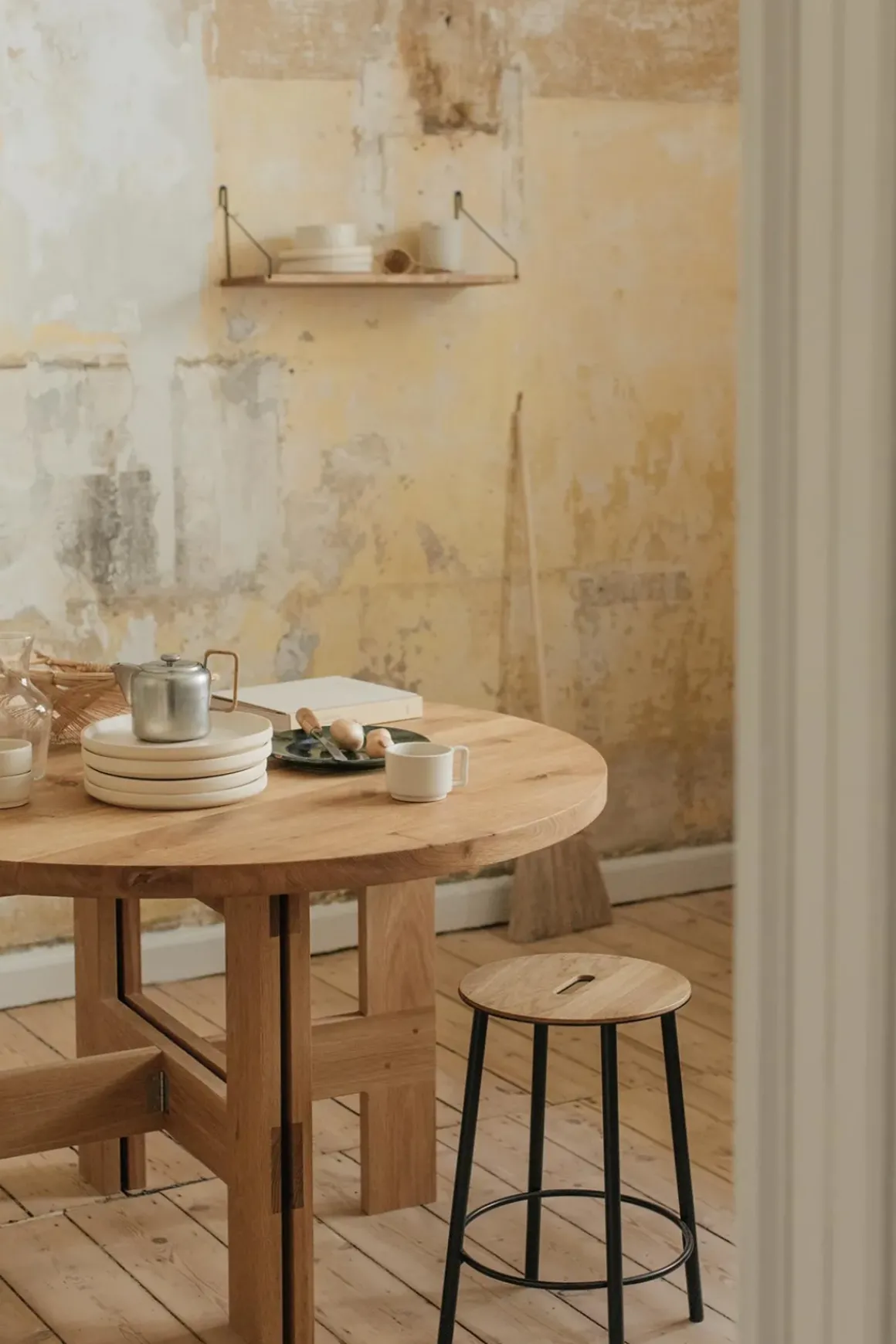 Spisebord - Farmhouse Table Round Dia120cm