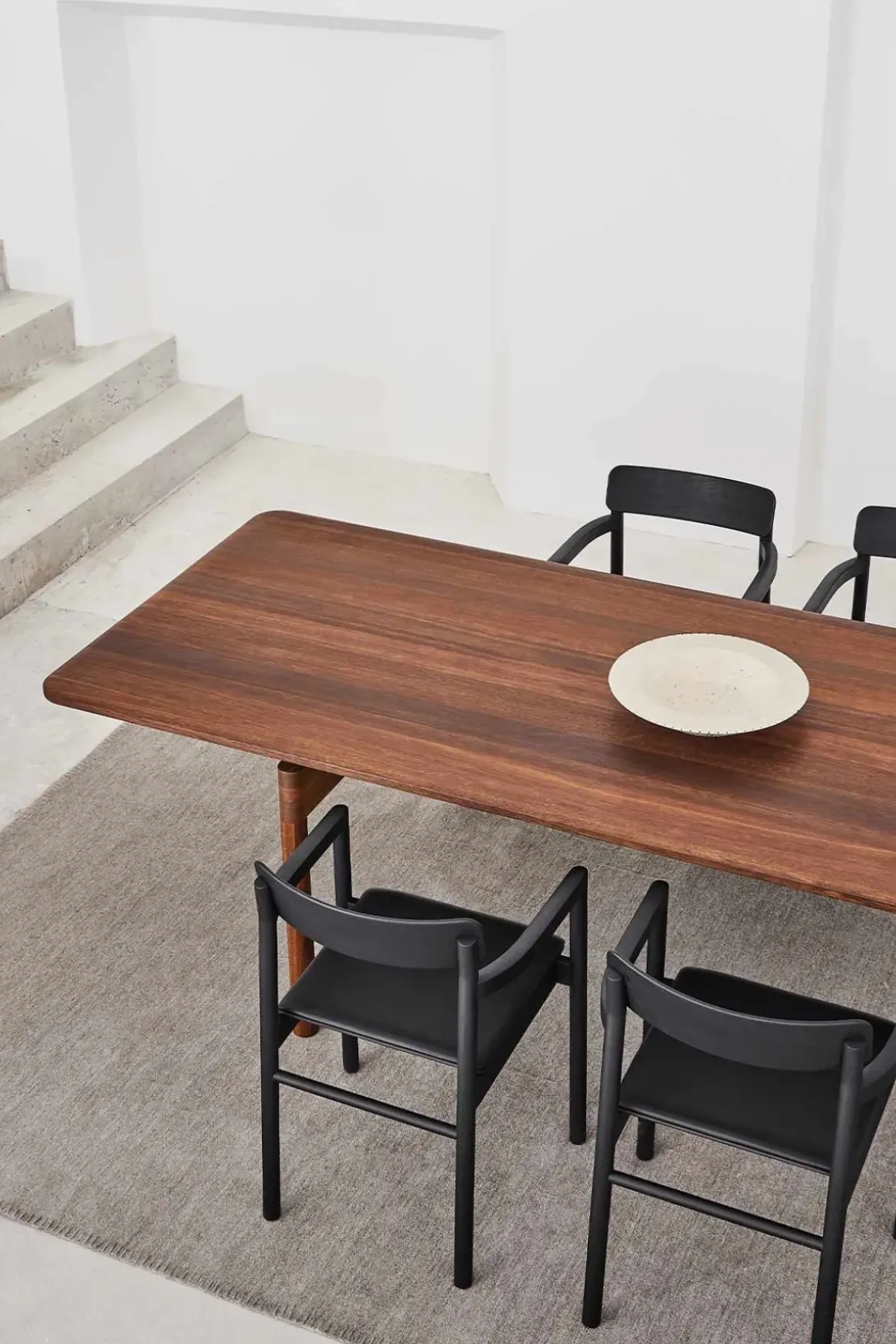 Spisebord - Post Table 225x100xh73cm Røkt Eik