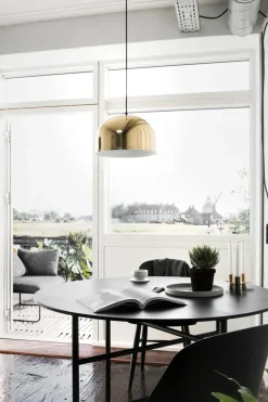 Spisebord - Snaregade dia120xh73 Charcoal/Black