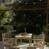 Spisegruppe - Skagen 1 bord + 1 benk + 2 stoler Teak
