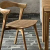 Spisestol - Bok 50x54xH76cm Teak