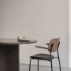Spisestol - Co Dining m/Armlene 0842 Dakar, Black Steel