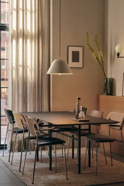 Spisestol - Co Dining m/Armlene 0842 Dakar, Black Steel