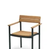 Spisestol - Pelago m/Armlene Hunter Green