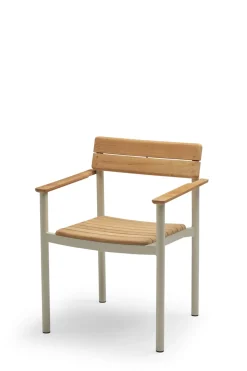 Spisestol - Pelago m/Armlene Light Ivory