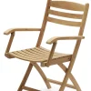 Spisestol - Selandia B56xD58xh88/45cm Teak