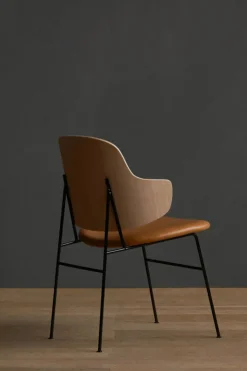 Spisestol - The Penguin Dakar 250, Black Steel, Natural Oak