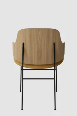 Spisestol - The Penguin Dakar 250, Black Steel, Natural Oak