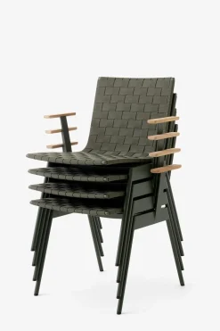 Spisestol - Ville Armchair AV34 Bronze Green