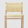 Spisestuestol - BM 61 3261 Oljet Eik / Flettet Rattan