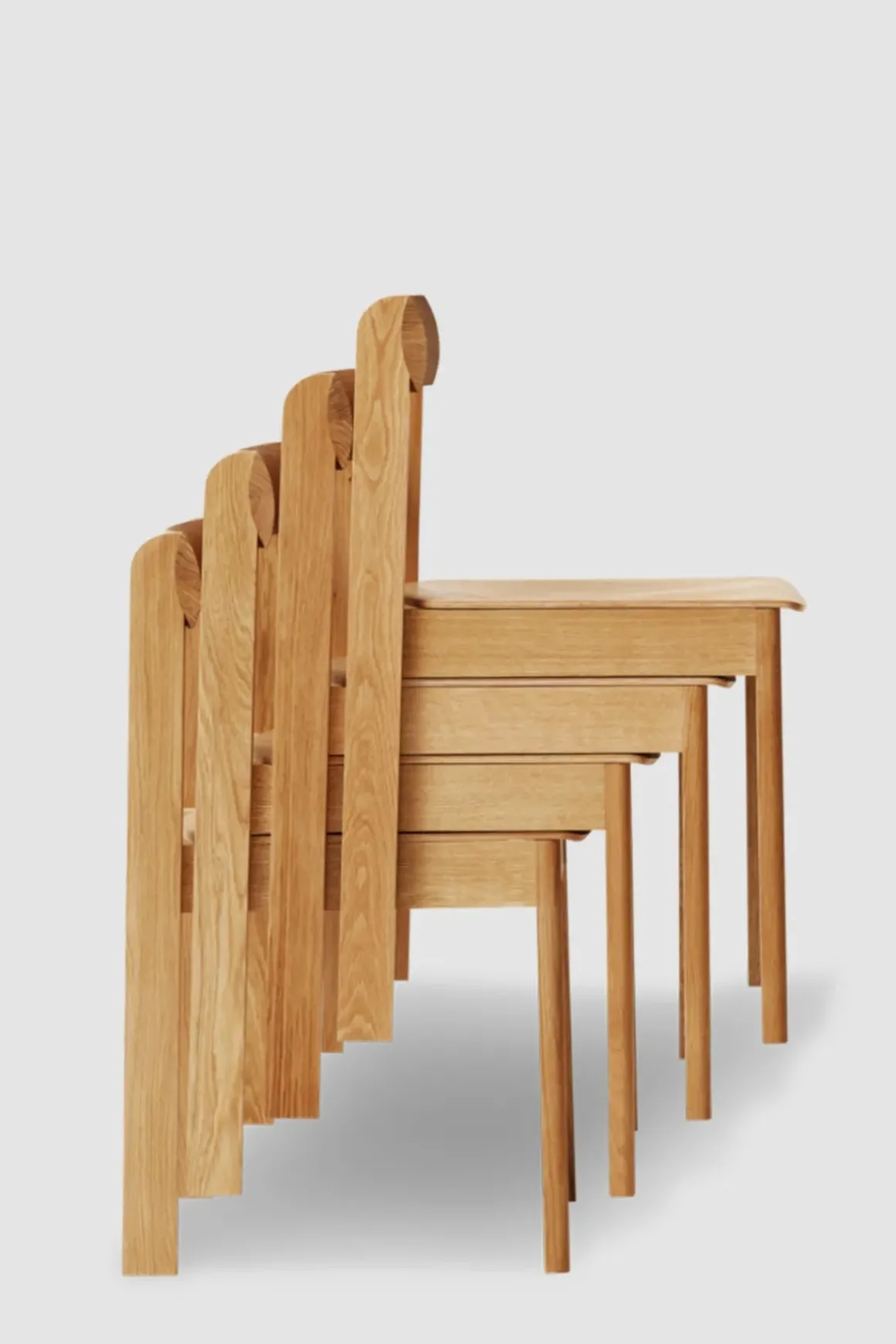 Stol - Blueprint Chair Hvitoljet Eik