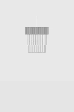 Taklampe - Aquarelles Chandelier Round