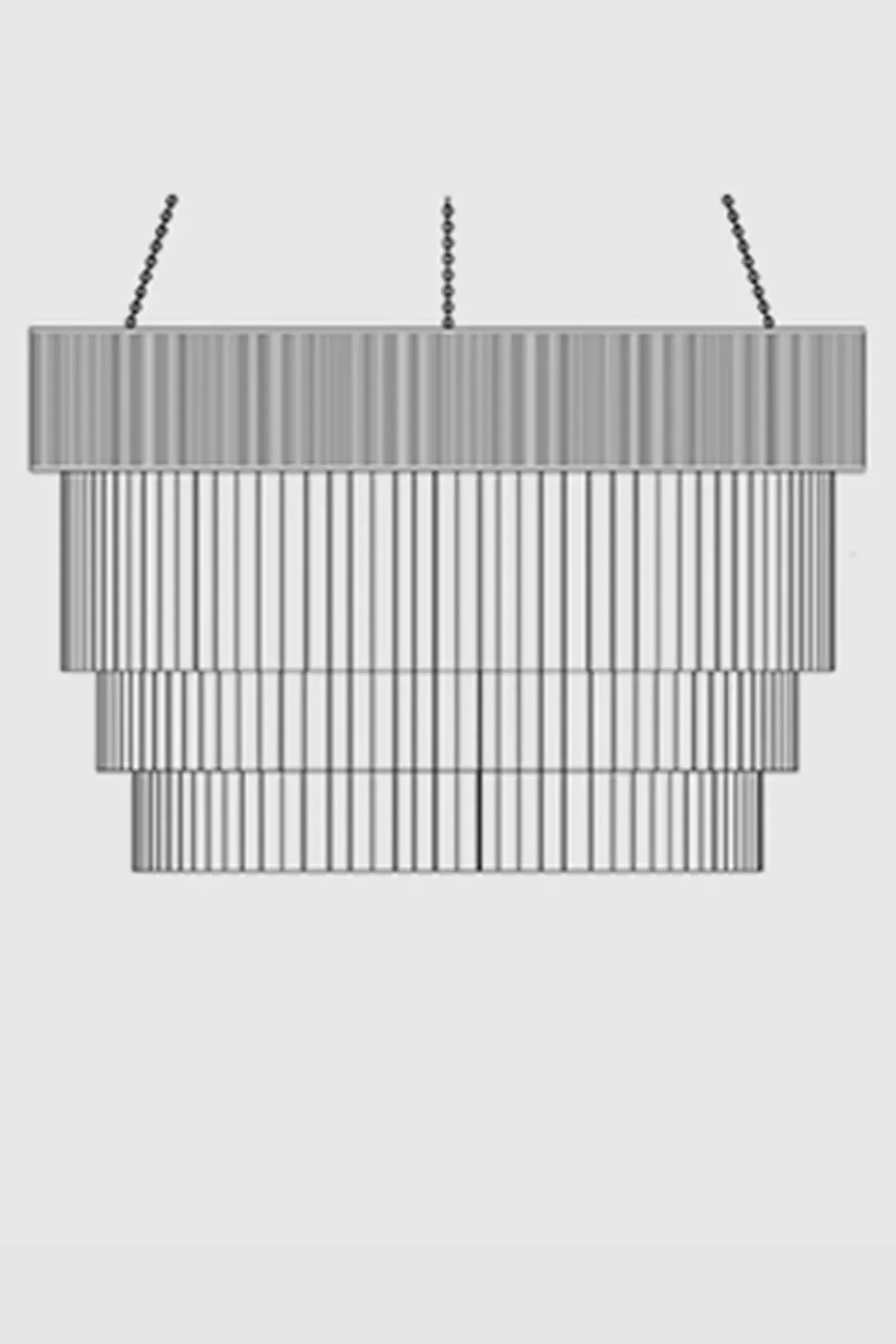 Taklampe - Aquarelles Chandelier Round