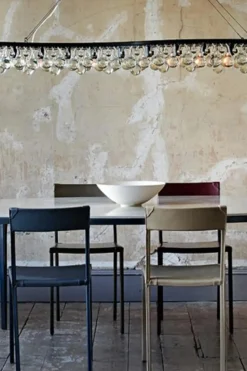 Taklampe - Arctic Pear Chandelier Double Wave 200cm