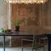 Taklampe - Arctic Pear Chandelier Oval 140x45cm