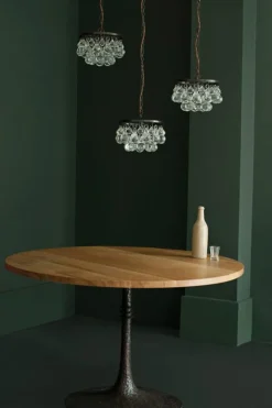Taklampe - Arctic Pear Chandelier Round 21cm
