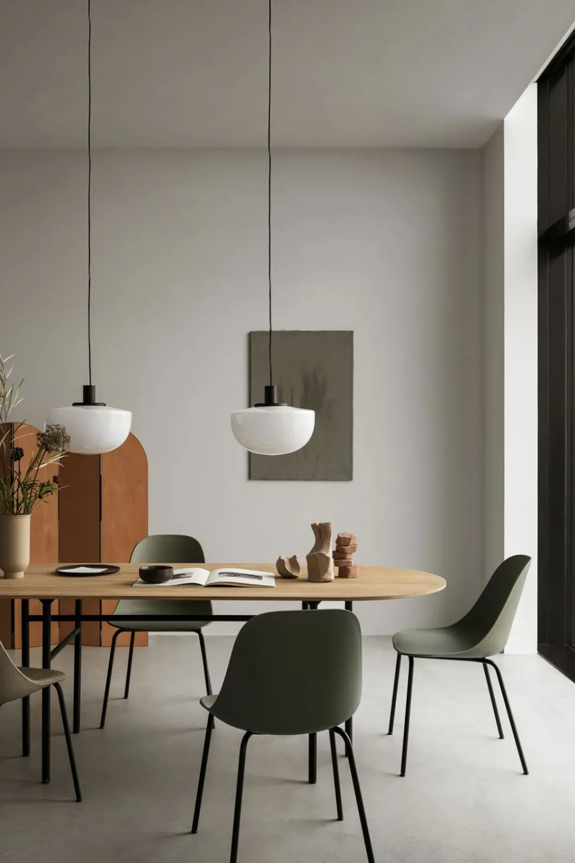 Taklampe - Bank Opal