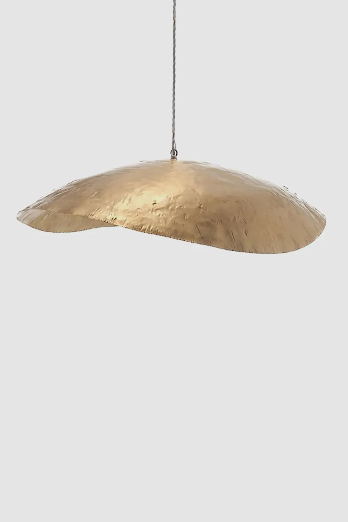 Taklampe - Brass 95 Dia80cm Messing