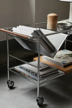 Trillebord - Alima Trolley NDS1 Krom/Lakkert Eik