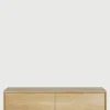 TV-benk - Oak Nordic 120x46xh45cm
