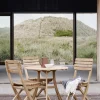 Utebord - Vendia dia75cm Teak