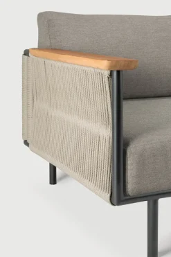 Utesofa - Corbey 2-seter Sort/Silt
