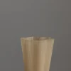 Vase - Glass H20cm Beige