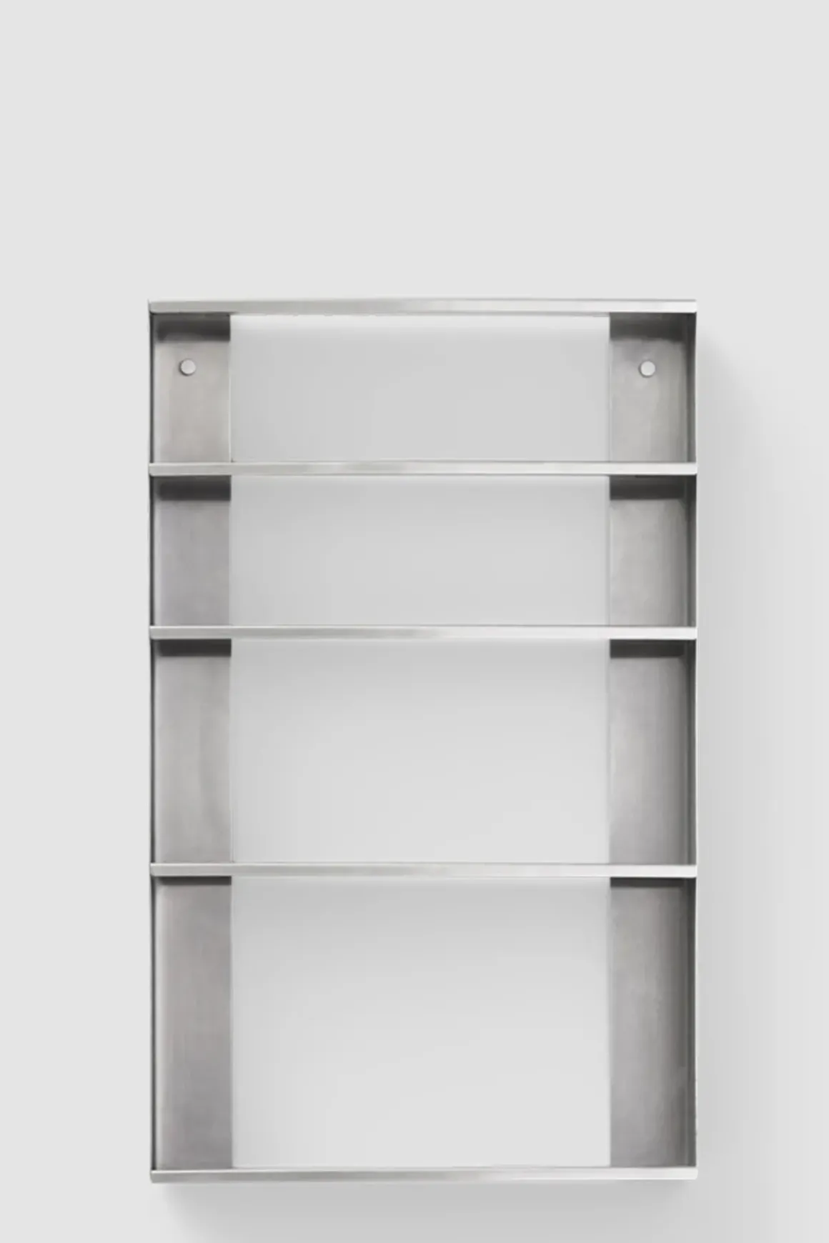 Vegghylle - Taper Wall Shelf, Stainless Steel