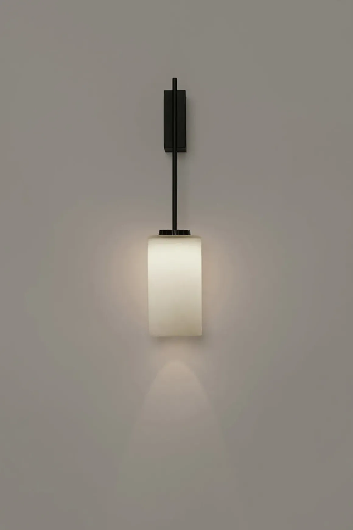 Vegglampe - Cirio White Opal Glass